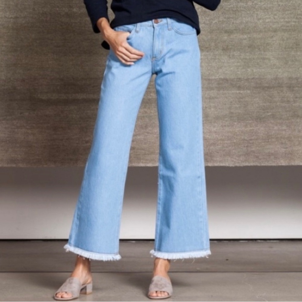 Objects Without Meaning Cropped Wide Leg - High R… - image 1